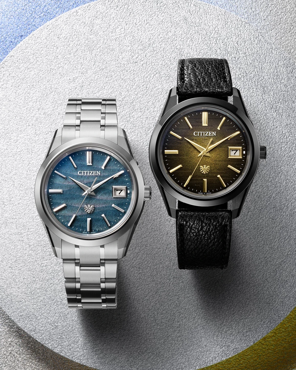 The CITIZEN Gray Dial Super Titanium Bracelet AQ4100-65H | CITIZEN